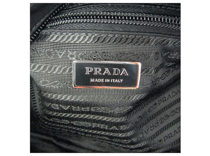 Prada TESSUTO Nylon Tote Bag Schwarz - Ansicht 13