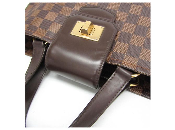 Borsa Louis Vuitton Damier Cabas Roseberry N41177 Damier ebene - vista 11