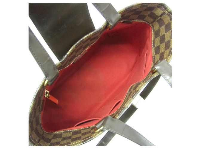 Borsa Louis Vuitton Damier Cabas Roseberry N41177 Damier ebene - vista 3