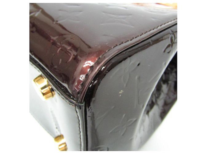 Borsa Louis Vuitton Monogram Vernis Blair MM M91619 Bordò - vista 4