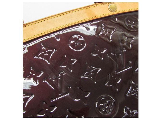 Borsa Louis Vuitton Monogram Vernis Blair MM M91619 Bordò - vista 6