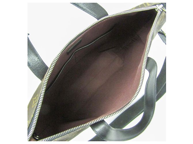 Borsa Louis Vuitton Monogram Macassar Kitan Monogramma - vista 3