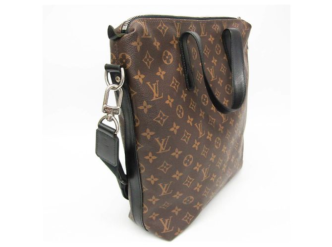 Borsa Louis Vuitton Monogram Macassar Kitan Monogramma - vista 7