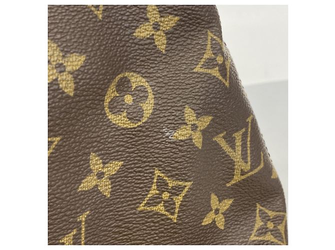 Borsa Tote Louis Vuitton Monogram Cabas Mezzo Marrone - vista 10