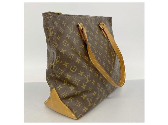 Borsa Tote Louis Vuitton Monogram Cabas Mezzo Marrone - vista 2