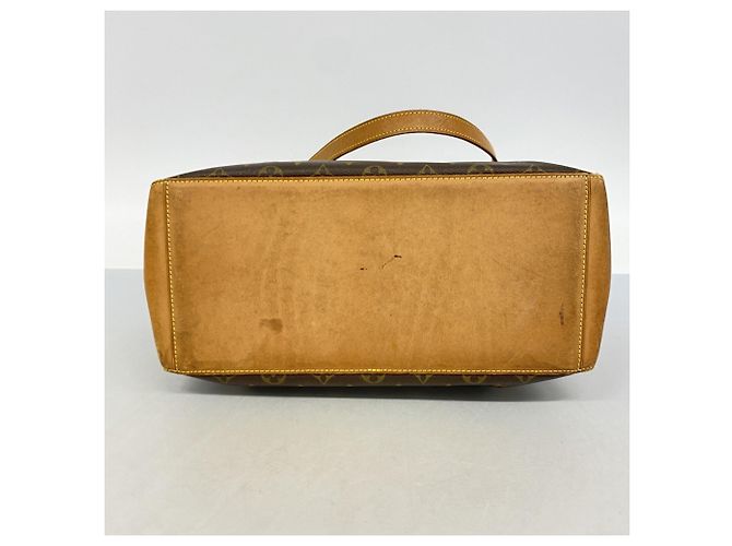 Borsa Tote Louis Vuitton Monogram Cabas Mezzo Marrone - vista 3