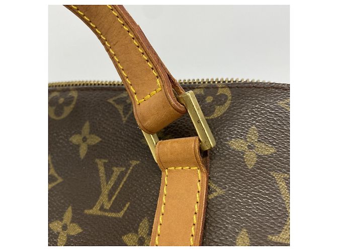 Borsa Tote Louis Vuitton Monogram Cabas Mezzo Marrone - vista 9
