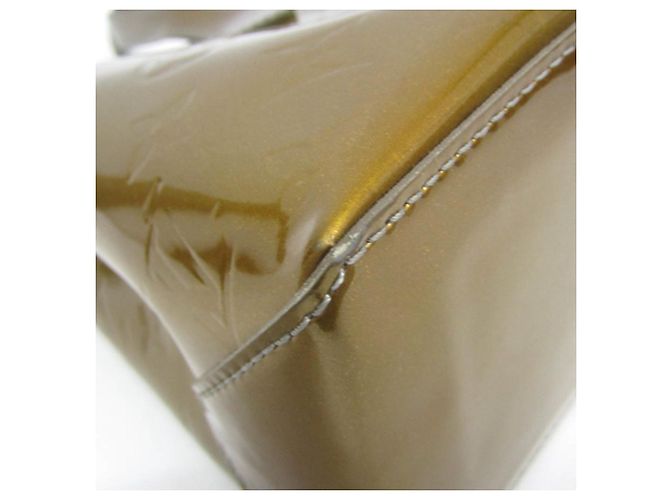 Borsa Louis Vuitton Monogram Vernis Wilshire PM Grigio - vista 4