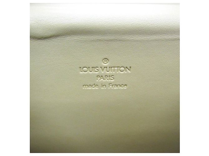 Borsa a mano/Beauty case Louis Vuitton Vernis Bleecker M91002 Giallo - vista 12
