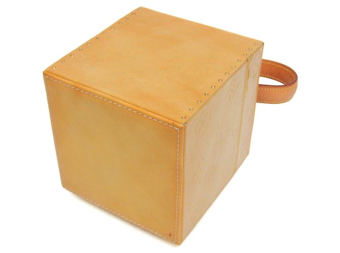 Borsa a mano/Beauty case Louis Vuitton Vernis Bleecker M91002 Giallo - vista 3