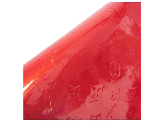 Borsa a Spalla Louis Vuitton Vernis Sherwood PM Rosso - vista 7
