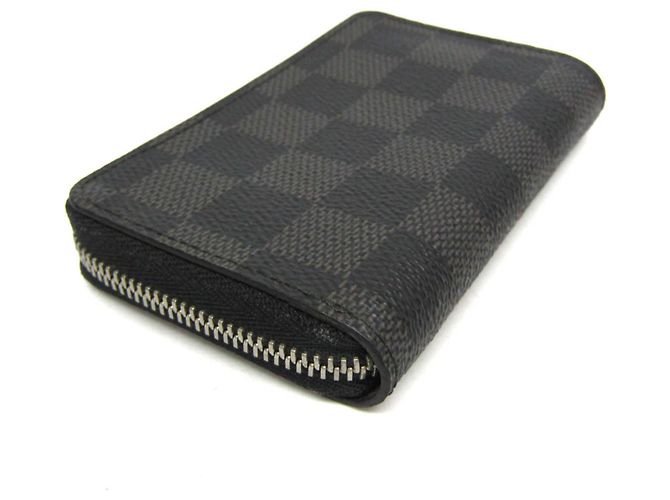 Portafoglio Zippy Damier Graphite Louis Vuitton Nero - vista 2