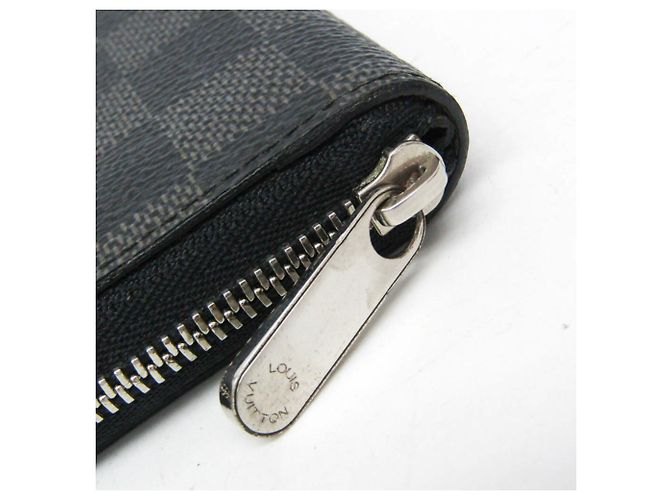 Portafoglio Zippy Damier Graphite Louis Vuitton Nero - vista 8