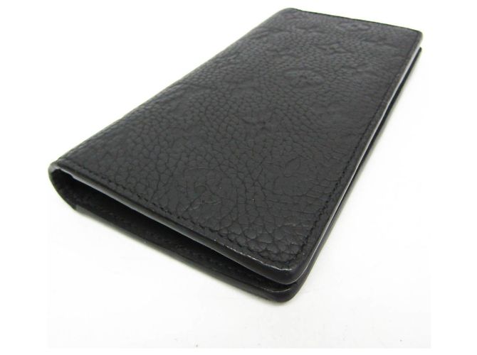 Louis Vuitton Monogram Shadow Brazza Wallet Black - view 9