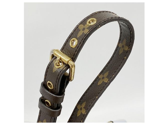 Borsa Louis Vuitton Monogram Pallas Nero - vista 10