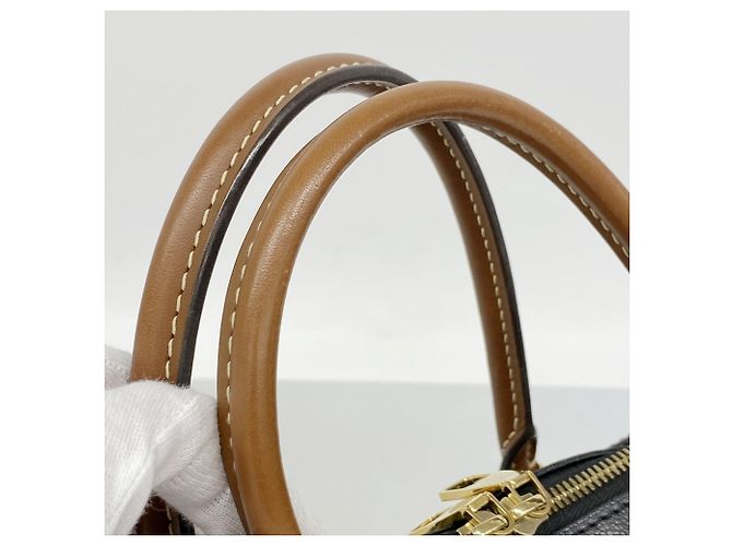 Borsa Louis Vuitton Monogram Pallas Nero - vista 9