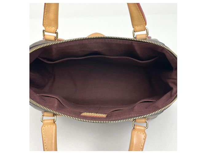 Borsa 2-Way Louis Vuitton Rivoli MM in Monogram Brown Marrone - vista 10