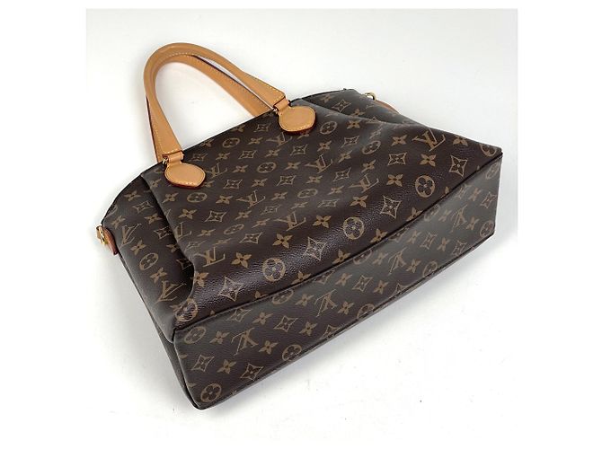 Borsa 2-Way Louis Vuitton Rivoli MM in Monogram Brown Marrone - vista 2