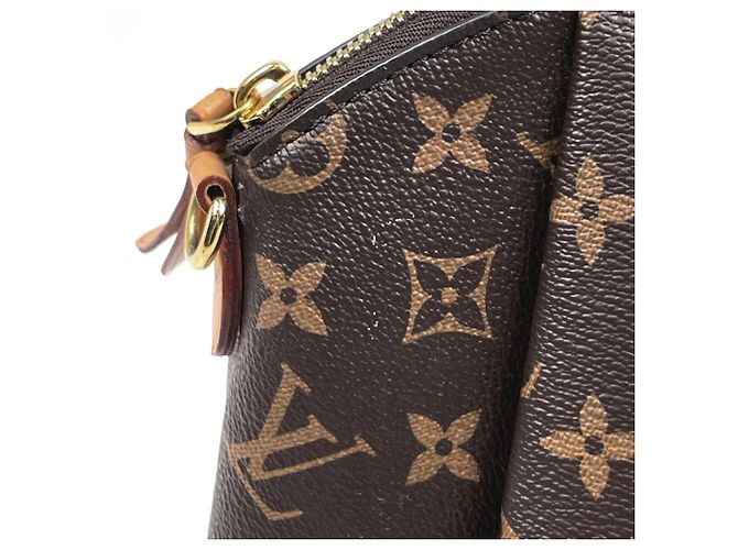Borsa 2-Way Louis Vuitton Rivoli MM in Monogram Brown Marrone - vista 4