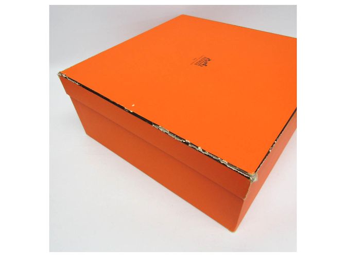 Hermès Borsa Hermes Her Bag Zip MM Beige Arancione - vista 20