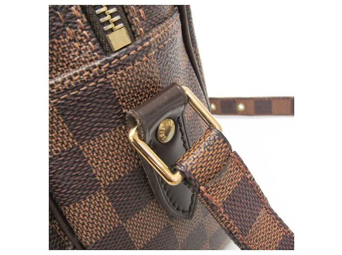 Borsa a Spalla Louis Vuitton Damier Nile Marrone - vista 10