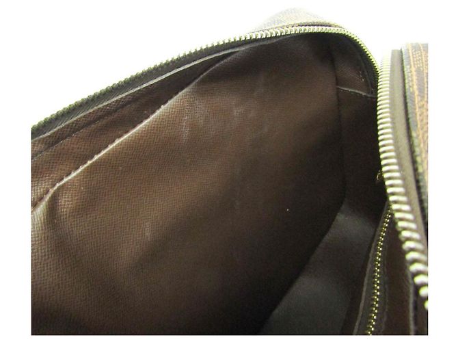 Borsa a Spalla Louis Vuitton Damier Nile Marrone - vista 14