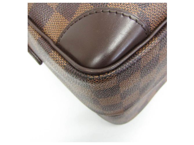 Borsa a Spalla Louis Vuitton Damier Nile Marrone - vista 4