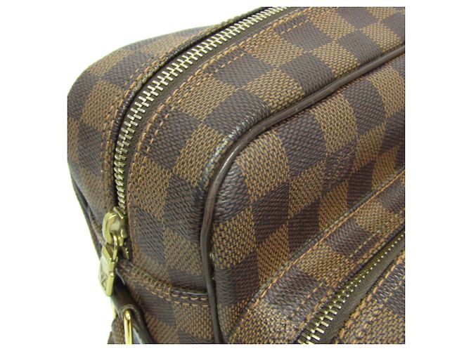 Borsa a Spalla Louis Vuitton Damier Nile Marrone - vista 8
