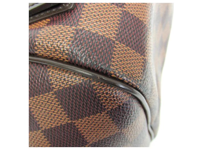 Borsa a tracolla Louis Vuitton Damier Rivington PM Damier ebene - vista 5
