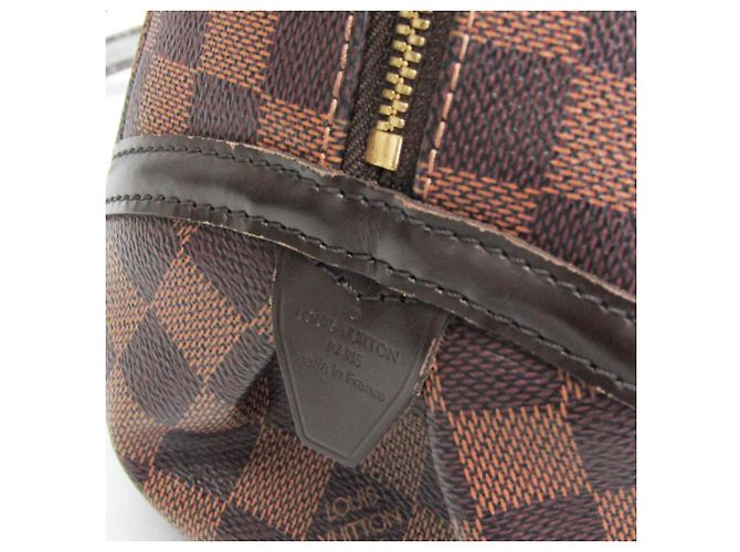 Borsa a tracolla Louis Vuitton Damier Rivington PM Damier ebene - vista 7