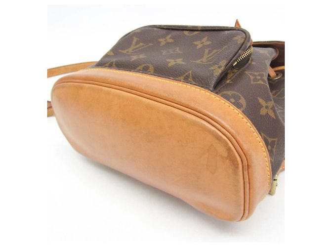 Zaino Louis Vuitton Monogram Mini Monsuri M51137 da donna Marrone - vista 5
