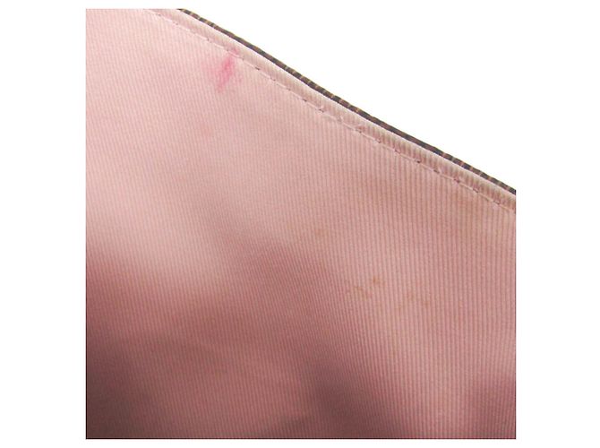 Zaino Louis Vuitton Damier Clapton Marrone Rosa - vista 16