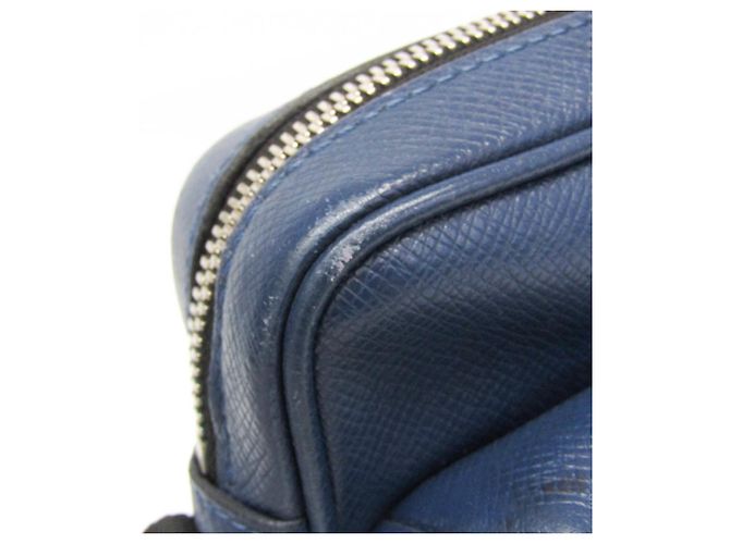 Louis Vuitton Taigarama Outdoor Messenger PM M33437 Blu - vista 5