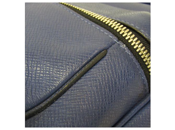 Louis Vuitton Taigarama Outdoor Messenger PM M33437 Blu - vista 7