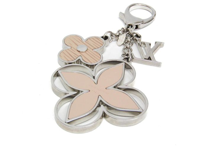 Portachiavi Louis Vuitton Epi Bag Charm Limmy M67935 Argento Beige - vista 2