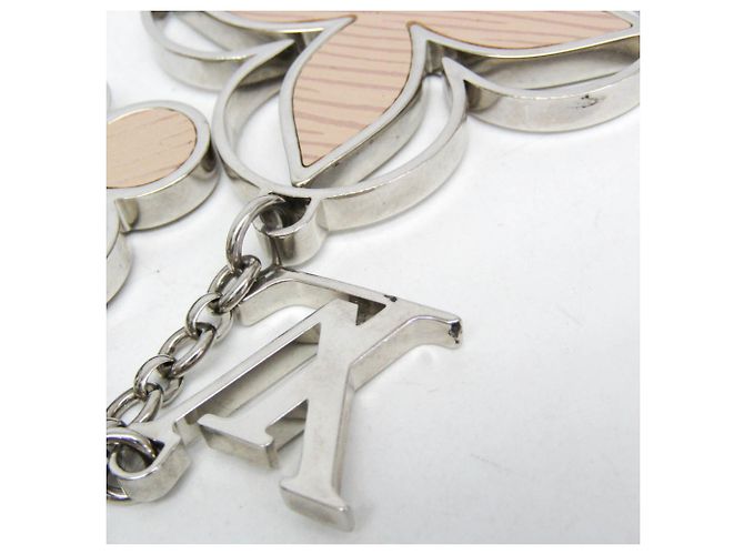 Portachiavi Louis Vuitton Epi Bag Charm Limmy M67935 Argento Beige - vista 3