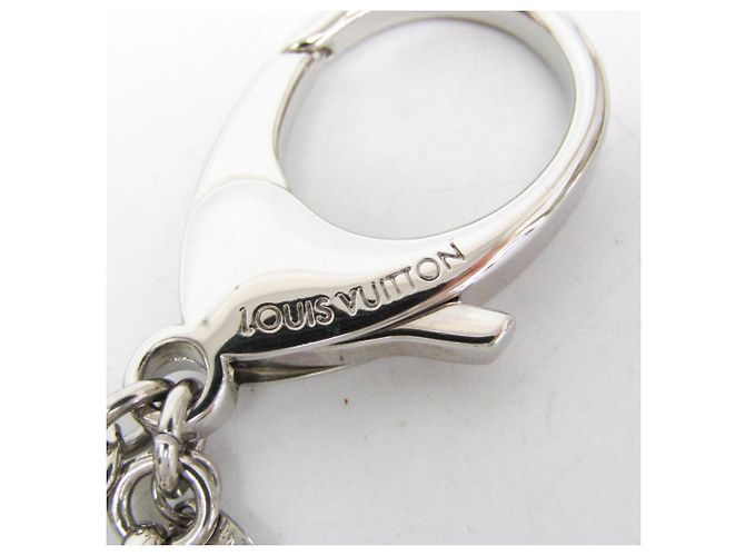 Portachiavi Louis Vuitton Epi Bag Charm Limmy M67935 Argento Beige - vista 6