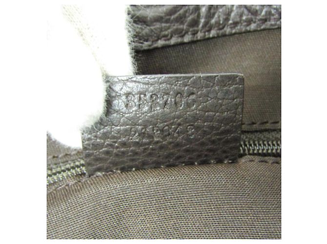 Borsa Tote Gucci GG Canvas Marrone scuro - vista 12