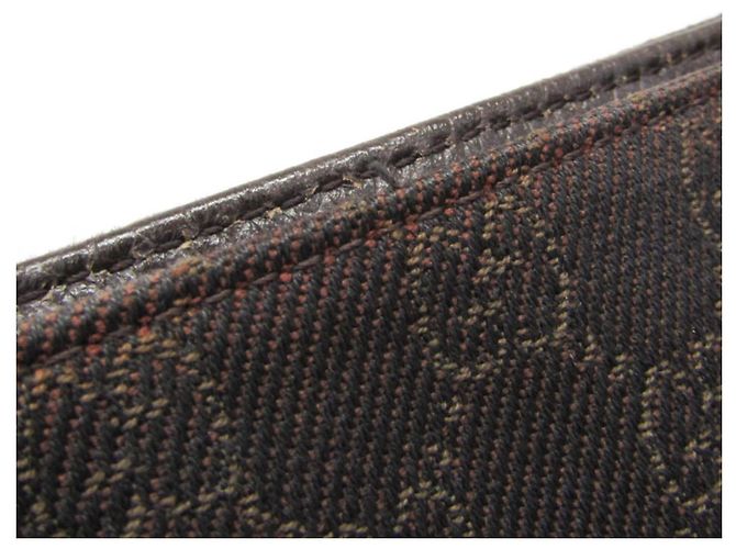 Borsa Tote Gucci GG Canvas Marrone scuro - vista 7