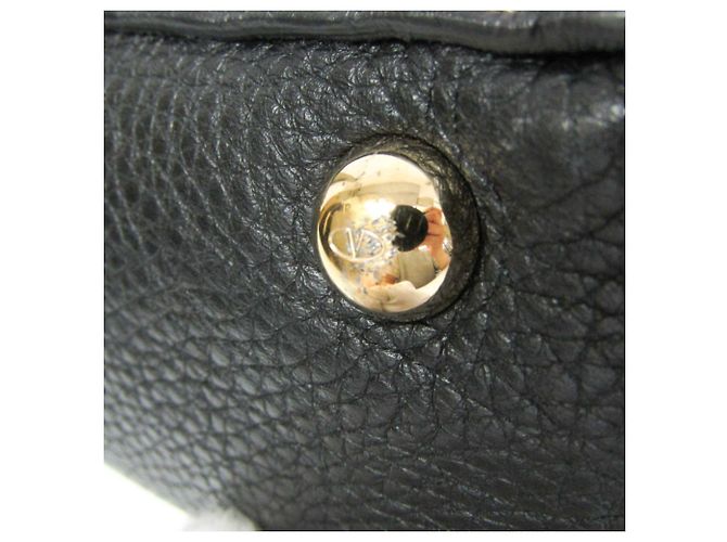 Piccola borsa Valentino Garavani Lock Studs Nero - vista 7