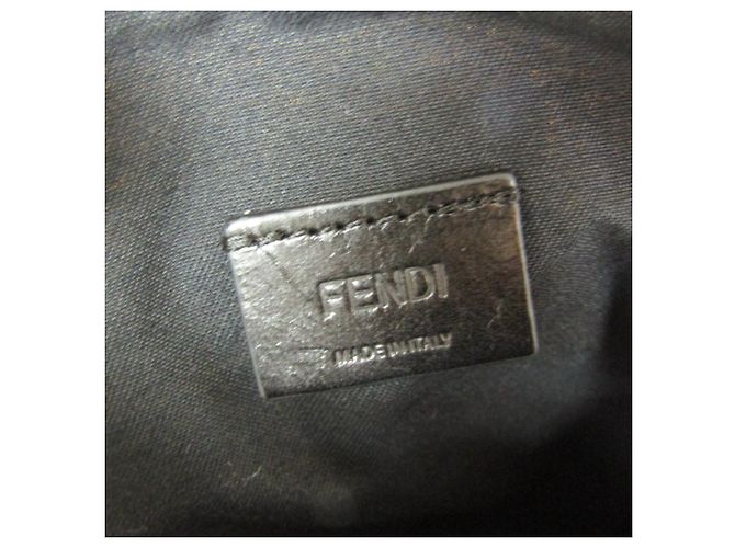 Pochette per telefono Baguette Fendi 7AS056 Giallo - vista 14