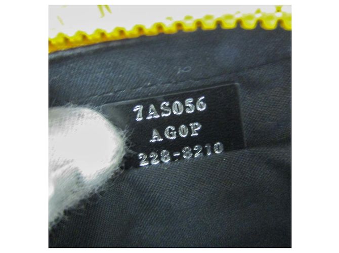 Pochette per telefono Baguette Fendi 7AS056 Giallo - vista 15