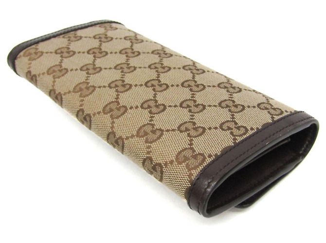 Cartera larga Gucci Luce 790034 Castaño Marrón claro - vista 3