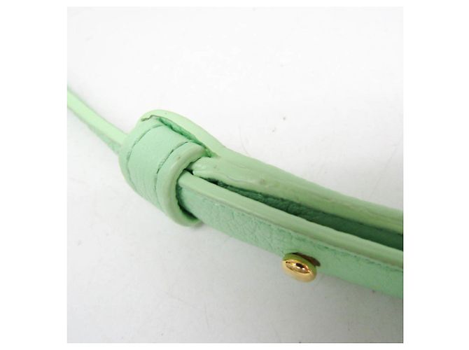 Borsa a tracolla con catena Mount Small Bottega Veneta Verde - vista 11