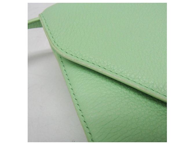 Borsa a tracolla con catena Mount Small Bottega Veneta Verde - vista 8
