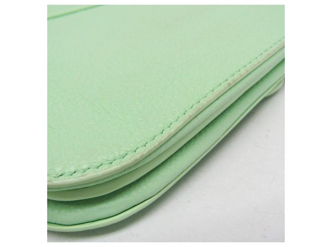 Borsa a tracolla con catena Mount Small Bottega Veneta Verde - vista 9