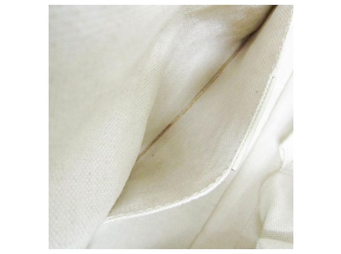 Zaino in pelle da donna Gucci Bamboo 370833 Bianco sporco - vista 10