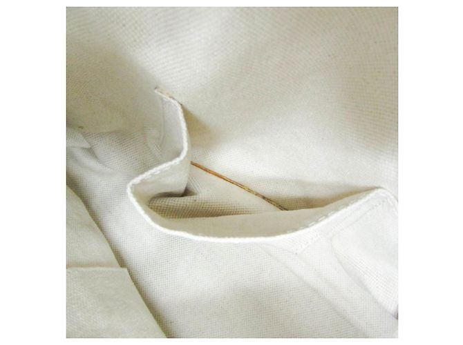 Zaino in pelle da donna Gucci Bamboo 370833 Bianco sporco - vista 11