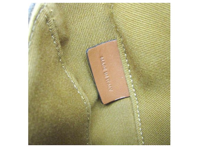 Céline Celine Triomphe Triangle Schultertasche Braun Schwarz - Ansicht 12