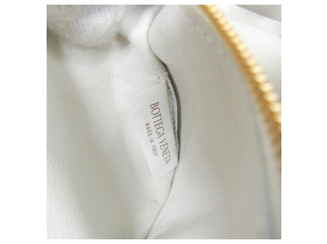 Borsa a tracolla da donna Bottega Veneta Intrecciato Padded Cassette Bianco sporco - vista 16